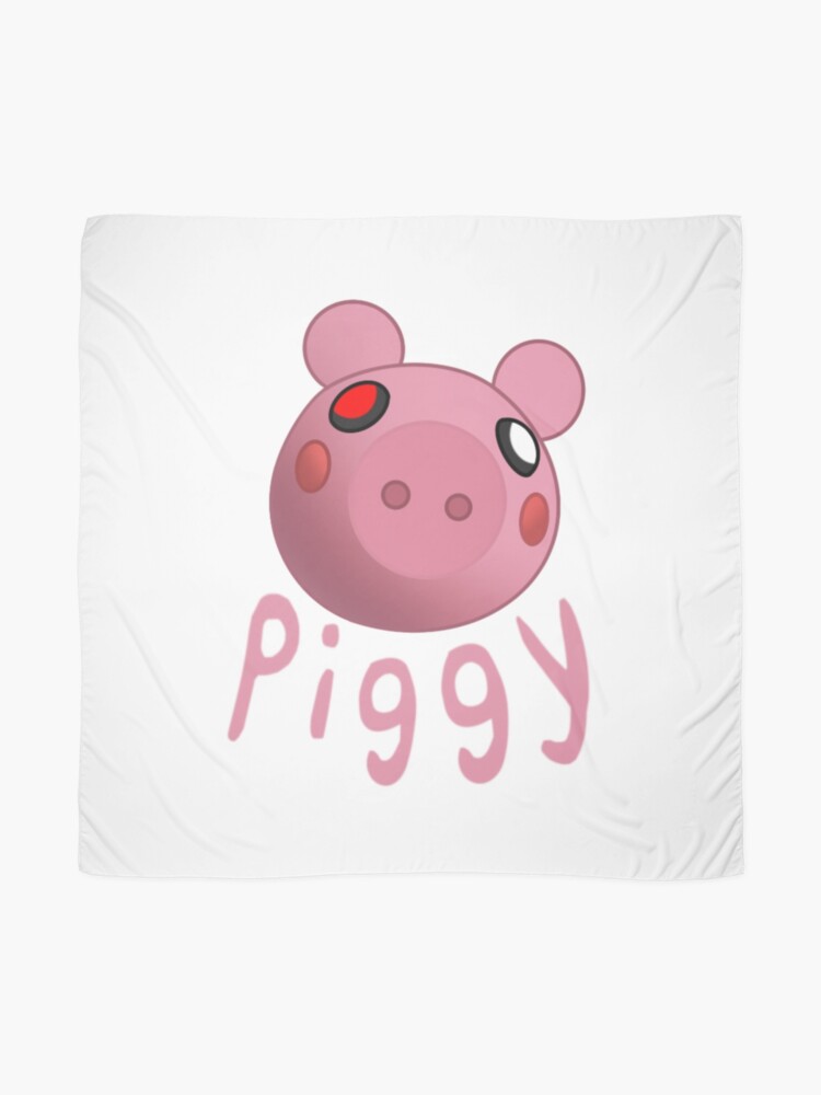 Roblox Piggy Scarf By Zippykiwi Redbubble - roblox scarf