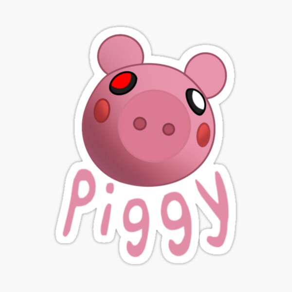Roblox Stickers Redbubble - cara de piggy roblox png