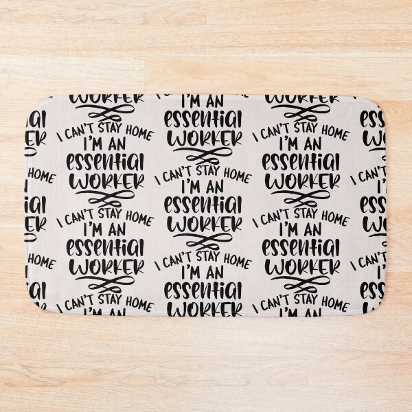 Item preview, Frontline Essential Worker I Cannot Stay Home I am an  Essential Worker Gift  designed and sold by PupnkittyMania ⭐⭐⭐⭐⭐.