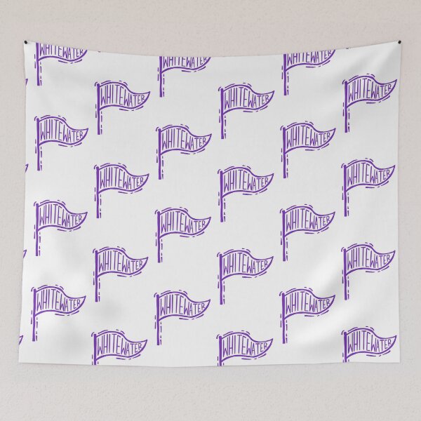Item preview, UW Whitewater Warhawks Flag designed and sold by oliviabergh.