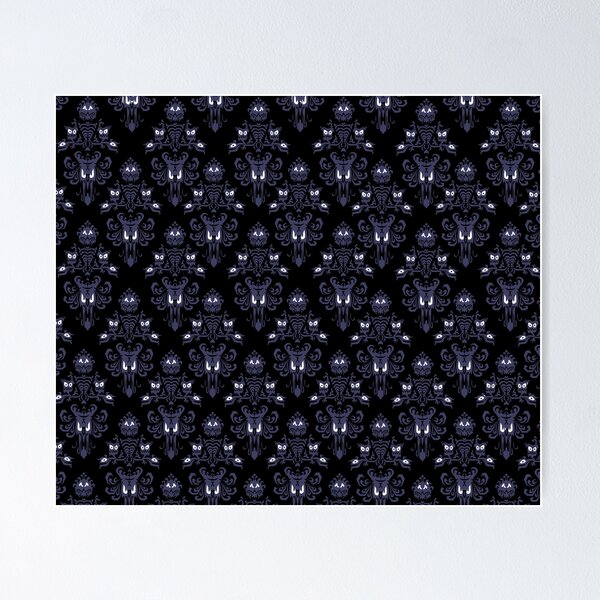 Item preview, Mansion Inverted Demon Face Wallpaper designed and sold by D24designs.