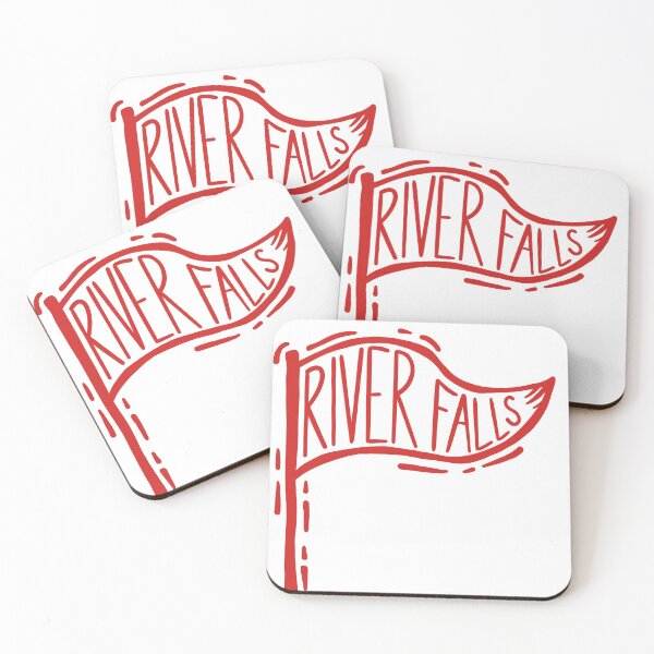 Item preview, UW River Falls Falcons Flag designed and sold by oliviabergh.
