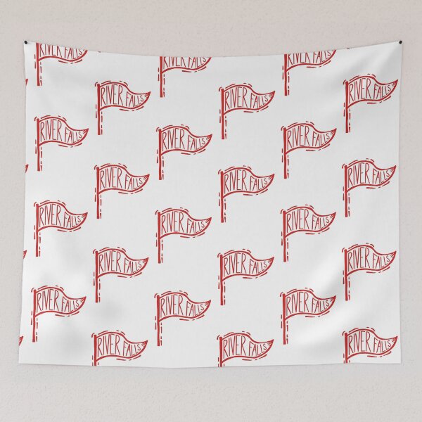 Item preview, UW River Falls Falcons Flag designed and sold by oliviabergh.