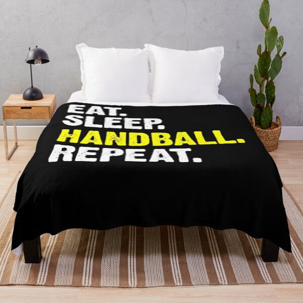 Item preview, Eat Sleep Hanball Repeat designed and sold by Sutra-Lotus-Co.