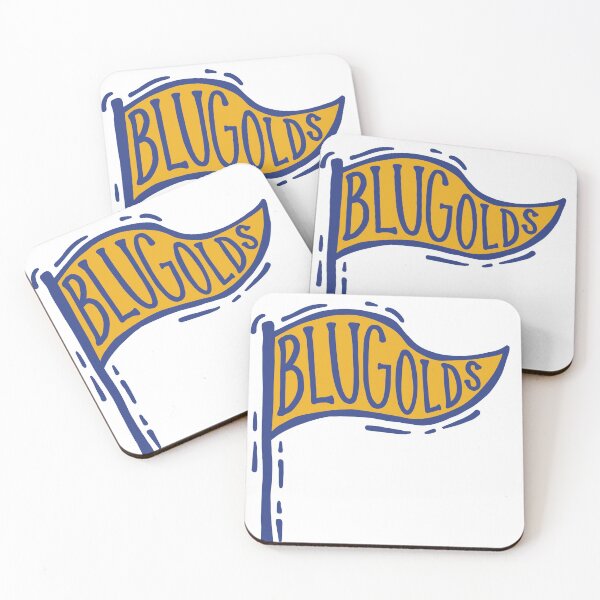 Item preview, UW Eau Claire Blugolds Flag designed and sold by oliviabergh.
