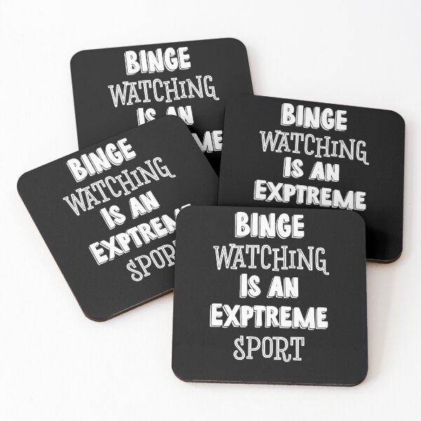Item preview, Binge Watching Is An Extreme Sport designed and sold by Ouaday.