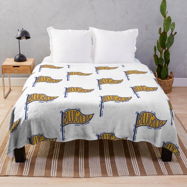 Item preview, UW Eau Claire Blugolds Flag designed and sold by oliviabergh.