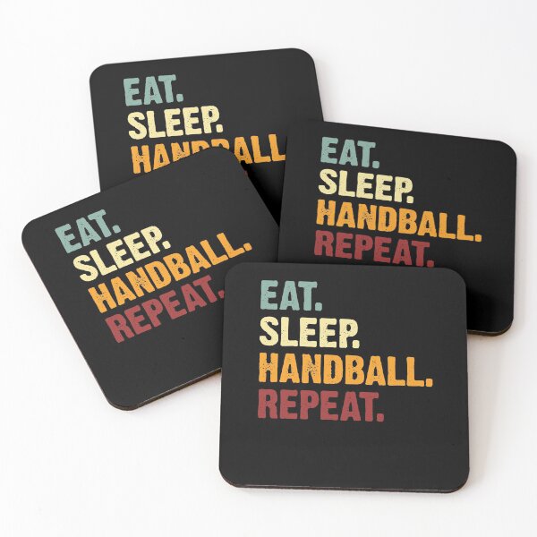 Item preview, Eat Sleep Hanball Repeat designed and sold by Sutra-Lotus-Co.