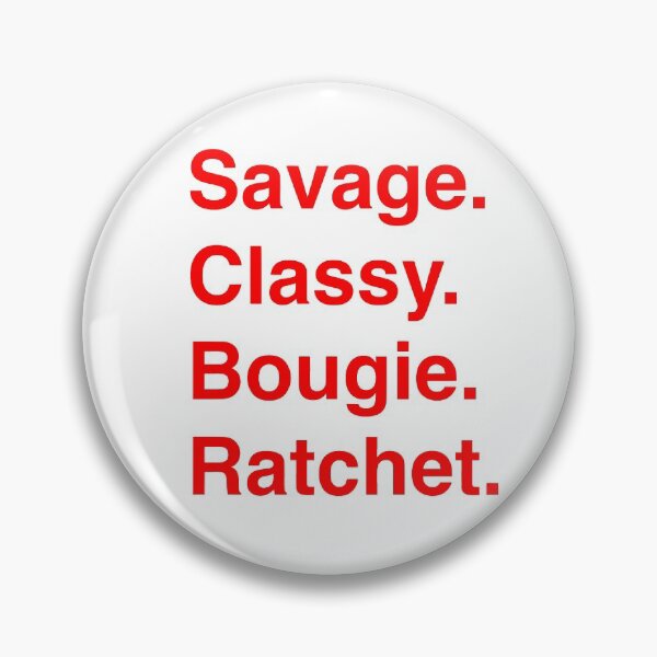 Item preview, I'm a Savage in red designed and sold by Kyla Nita.
