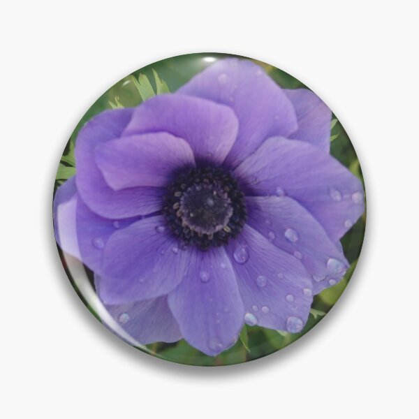 Item preview, Purple anemone after rain  designed and sold by LittleBettyMakes.