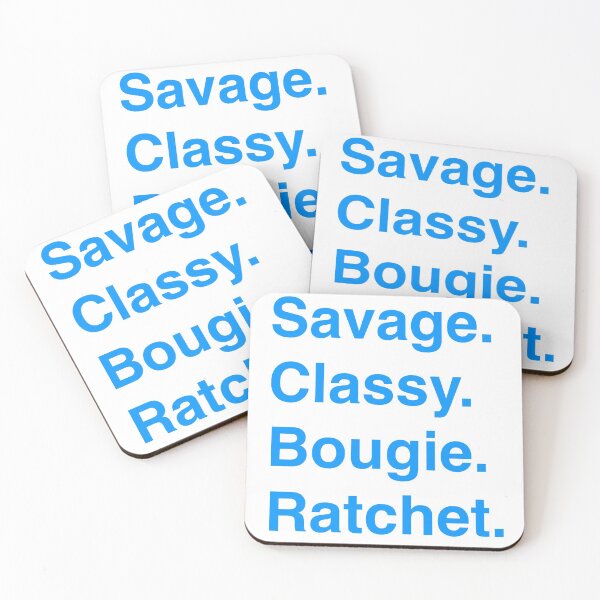 Item preview, I'm a Savage in soft blue designed and sold by Kyla Nita.
