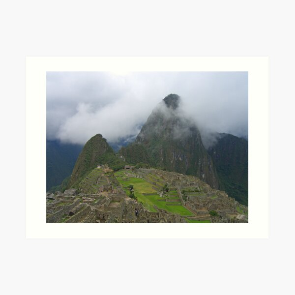 Mystical Machu Picchu Art Print
