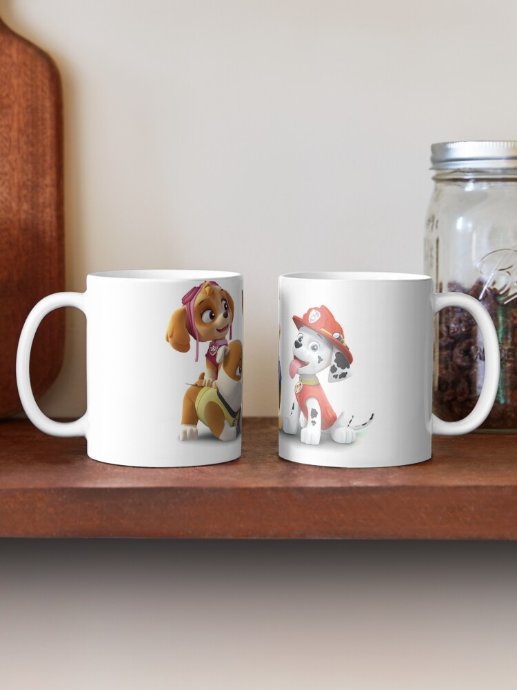 Paw Patrol Marshall, Skype, Chase and Rubble Coffee Mug for Sale by  docubazar7