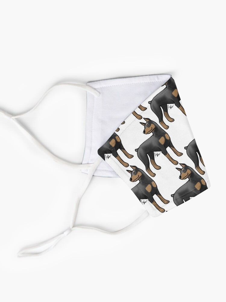 Alternate view of Doberman Pinscher - Black and Tan Mask