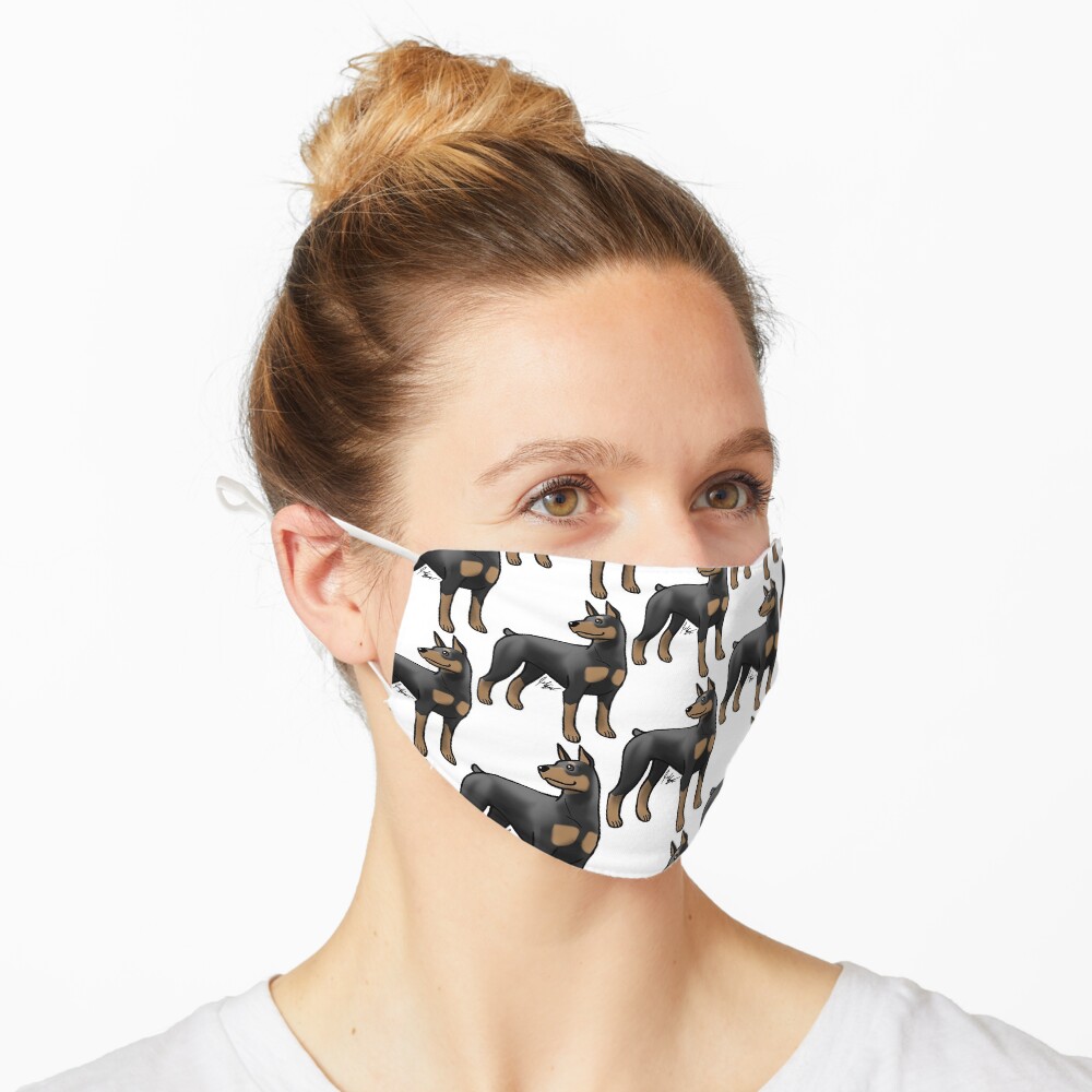 Doberman Pinscher - Black and Tan Mask