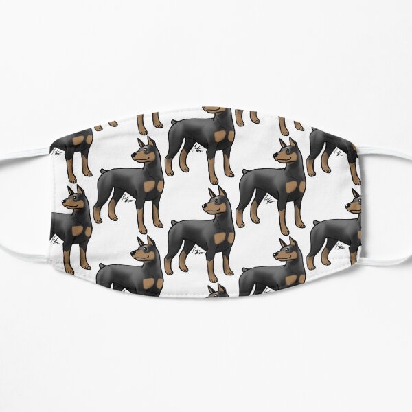 Doberman Pinscher - Black and Tan Flat Mask