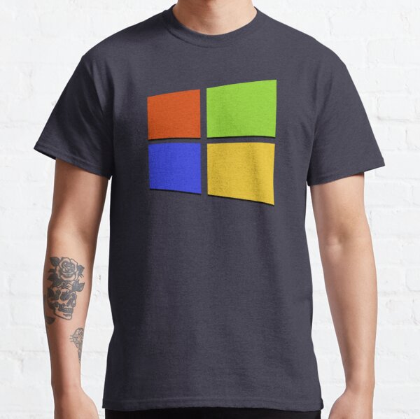 Microsoft Windows Xp Men S T Shirts Redbubble - windows xp shirt roblox