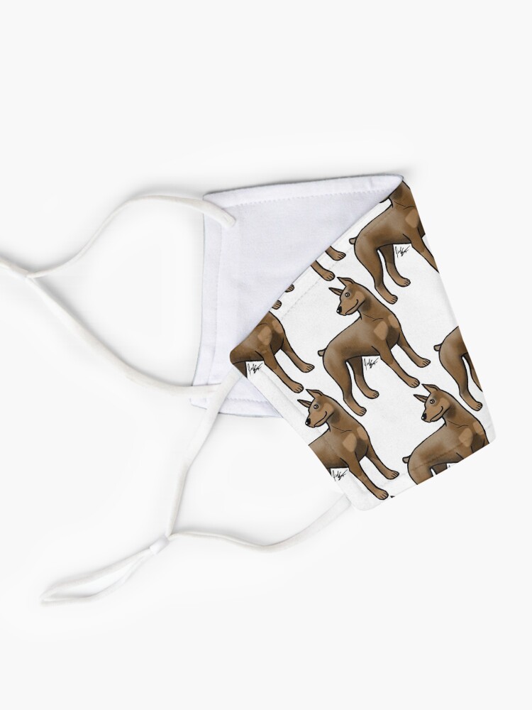 Alternate view of Doberman Pinscher - Brown and Tan Mask
