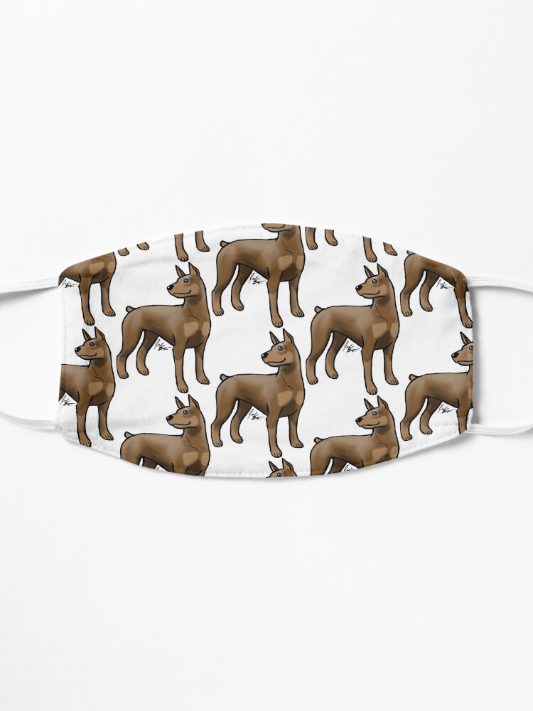 Alternate view of Doberman Pinscher - Brown and Tan Mask