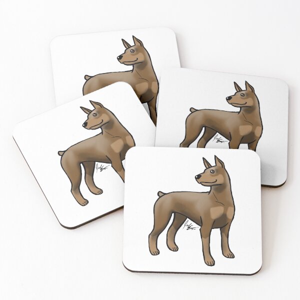 Item preview, Dog - Doberman Pinscher - Brown and Tan designed and sold by Jennifer Stolzer.