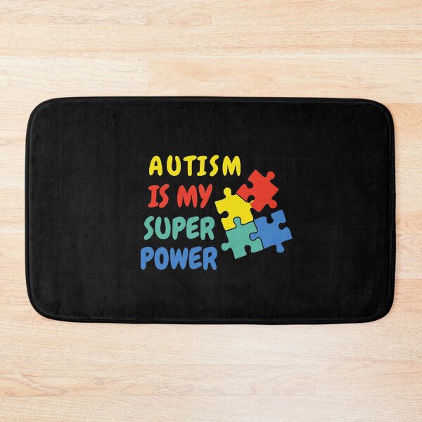 Aperçu de l'œuvre Autisme Super Power Cute Funny Colorful Shirt Pride Autistic Adhd Aspergers Down Syndrome Cute Funny Motivational Inspirational Gift Idea créée et vendue par EpsilonEridani.