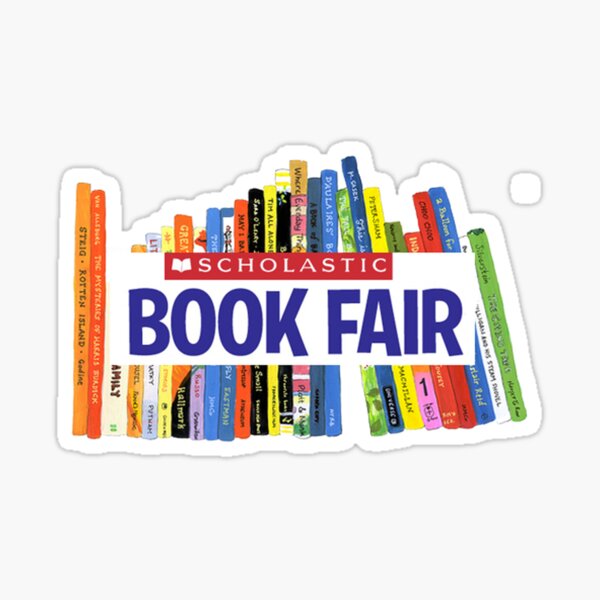 "Scholastic Book Fair Logo" Sticker for Sale by apparelagenda Redbubble