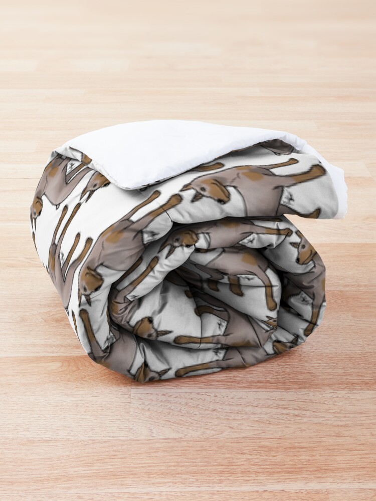Alternate view of Doberman Pinscher - Fawn and Tan Comforter