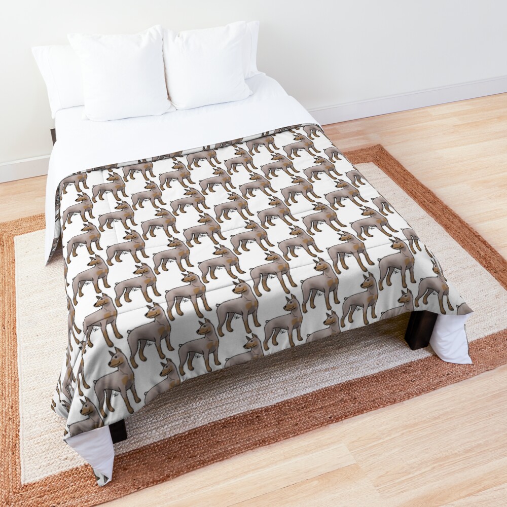 Doberman Pinscher - Fawn and Tan Comforter