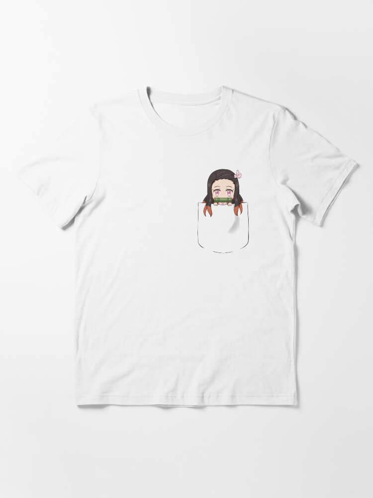 nezuko pocket shirt