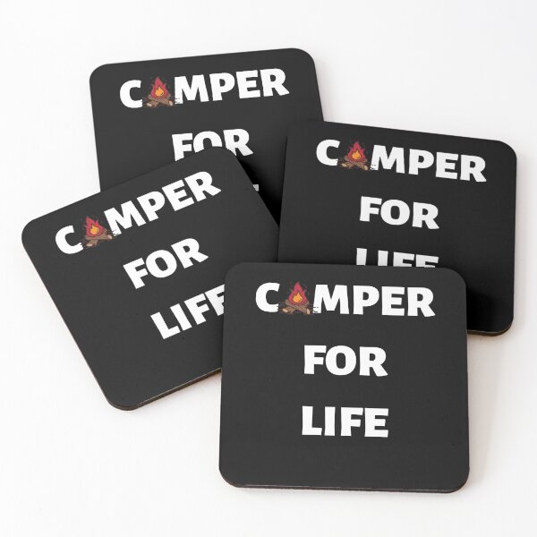Item preview, Camper For Life - Camping designed and sold by designitfun.