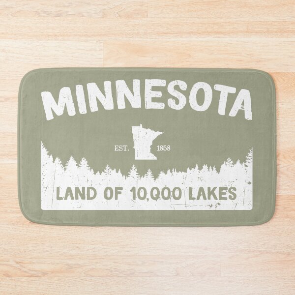 Item preview, Minnesota, Land of 10,000 Lakes designed and sold by GreatLakesLocal.