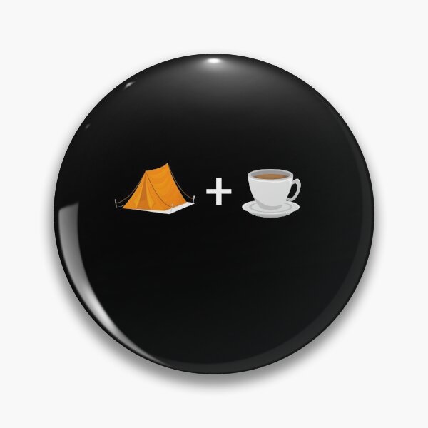 Item preview, Camping And Coffee Print - Camping designed and sold by designitfun.