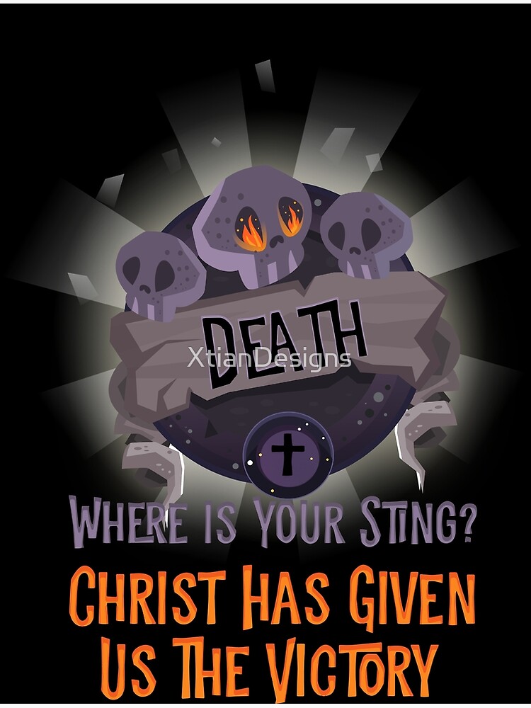 Death Where Is Your Sting by XtianDesigns