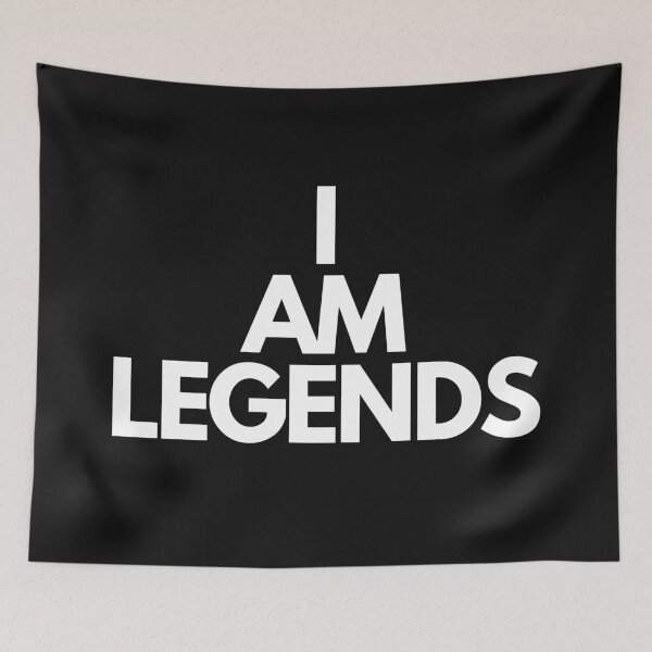 Item preview, soy leyendas - tipografía blanca - leyendas del mañana designed and sold by LoseL.