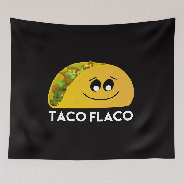 Item preview, Taco Flaco Funny Mexican Cinco De Mayo Fiesta Celebration designed and sold by Rustic Valley Studio.
