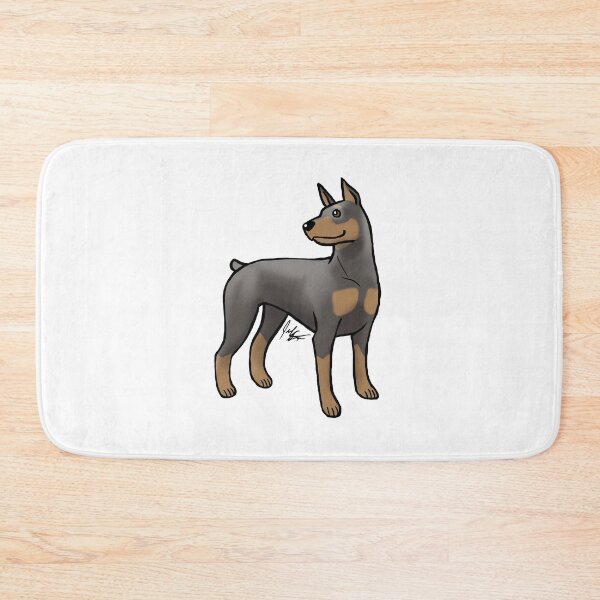 Item preview, Dog - Pinscher - Blue and Tan designed and sold by Jennifer Stolzer.