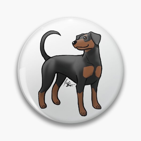 Item preview, Dog - Doberman Pinscher - Natural Brown and Red designed and sold by Jennifer Stolzer.