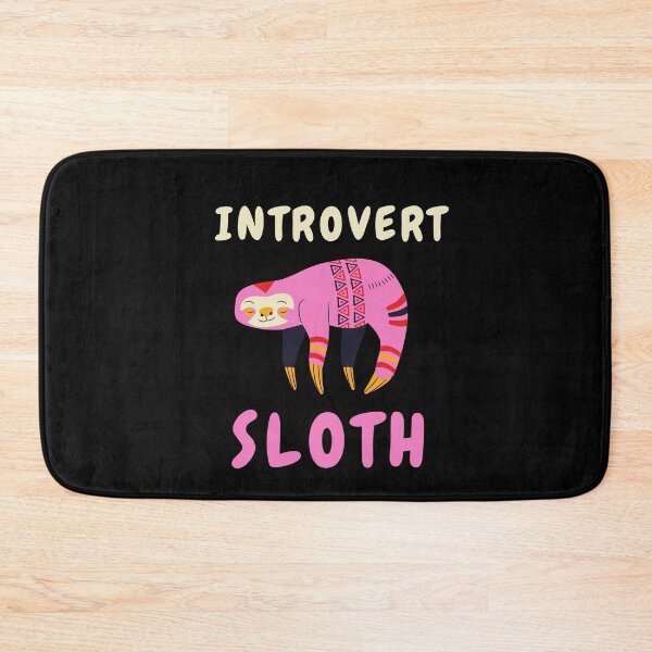 Item preview, Cute Pink Introvert Sloth Books INFP Meme Mbti Stay Home Quarantine Cute Animals Pets Anxiety Gift Shirt Cute Sarcastic Happy Fun Inspirational Motivational Birthday Present designed and sold by EpsilonEridani.