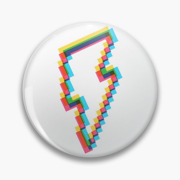 Item preview, soft CMYK 8-Bit Lightning 2 designed and sold by animinimal.