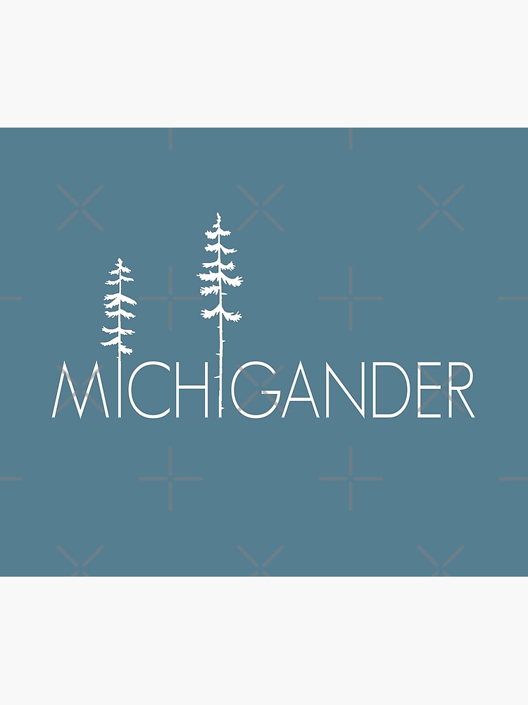 Proud Michigander, Michigan Up North Pine Trees by GreatLakesLocal