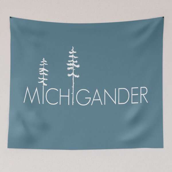 Item preview, Proud Michigander, Michigan Up North Pine Trees designed and sold by GreatLakesLocal.