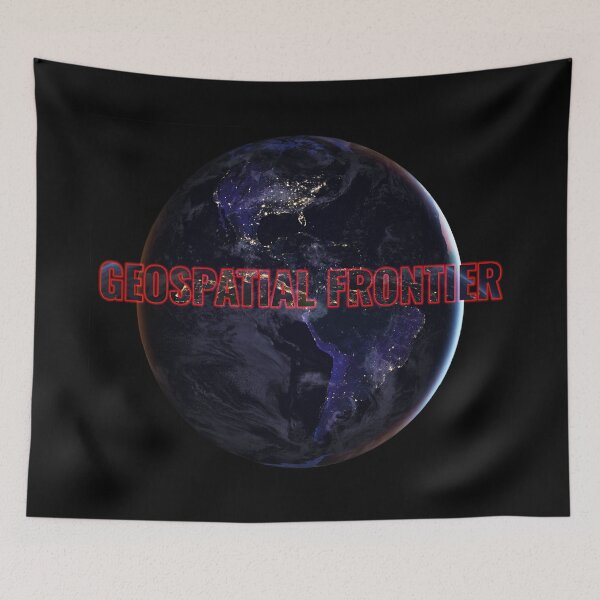 Item preview, Geospatial Frontier - Night Lights designed and sold by ProjectGeo.