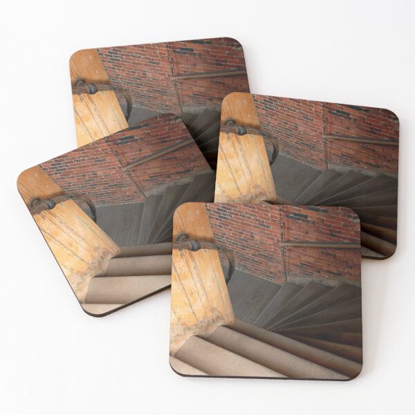 Item preview, Stairs with Brick Wall designed and sold by Amy VanMeter.