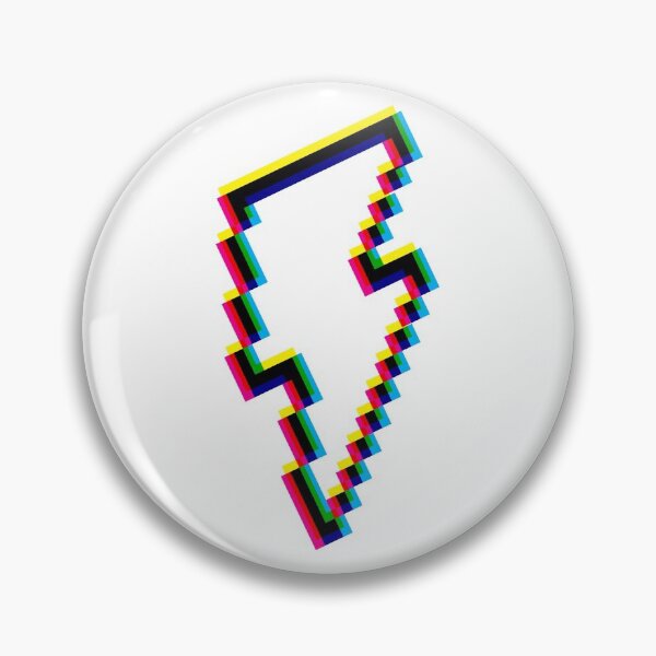 Item preview, CMYK 8-Bit Lightning designed and sold by animinimal.