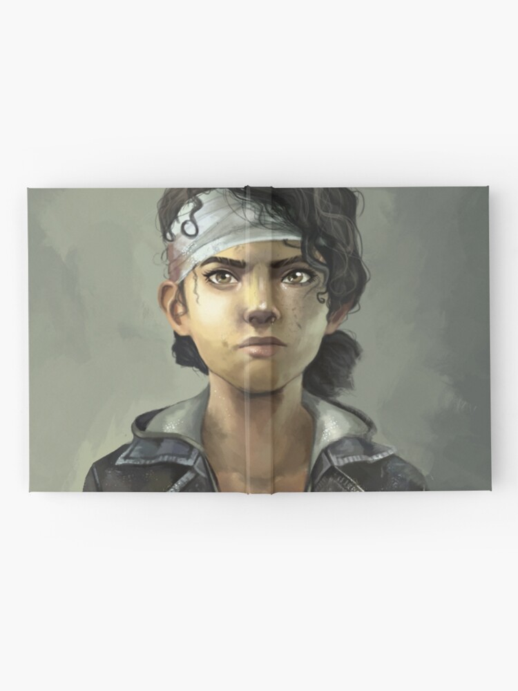 "Clementine the walking dead" Hardcover Journal by KamiKreate Redbubble