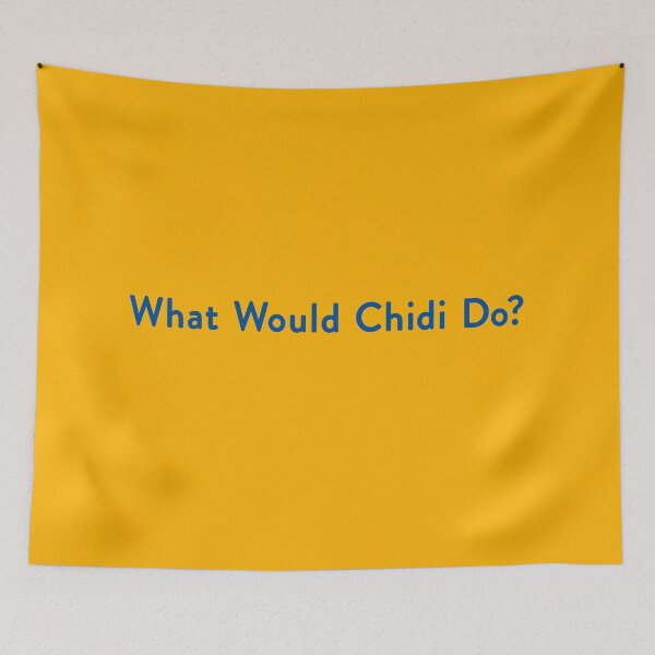 Item preview, What Would Chidi do? (Blue)  designed and sold by KingPagla.