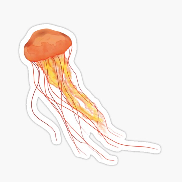 Jellyfish Stickers - Reisen Sticker Set