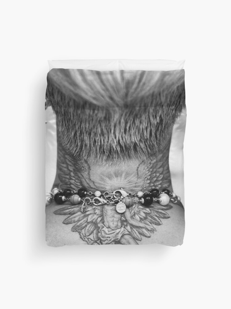 GDragon Neck Tattoo  Duvet Cover for Sale by TehTehB  Redbubble