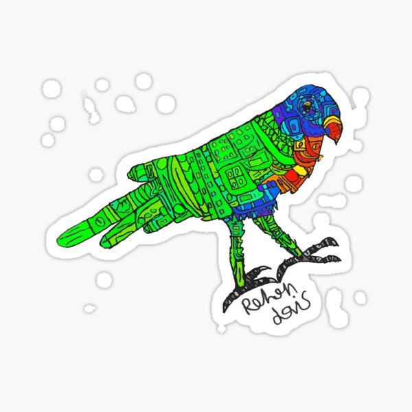 Rainbow Lorikeet Sticker