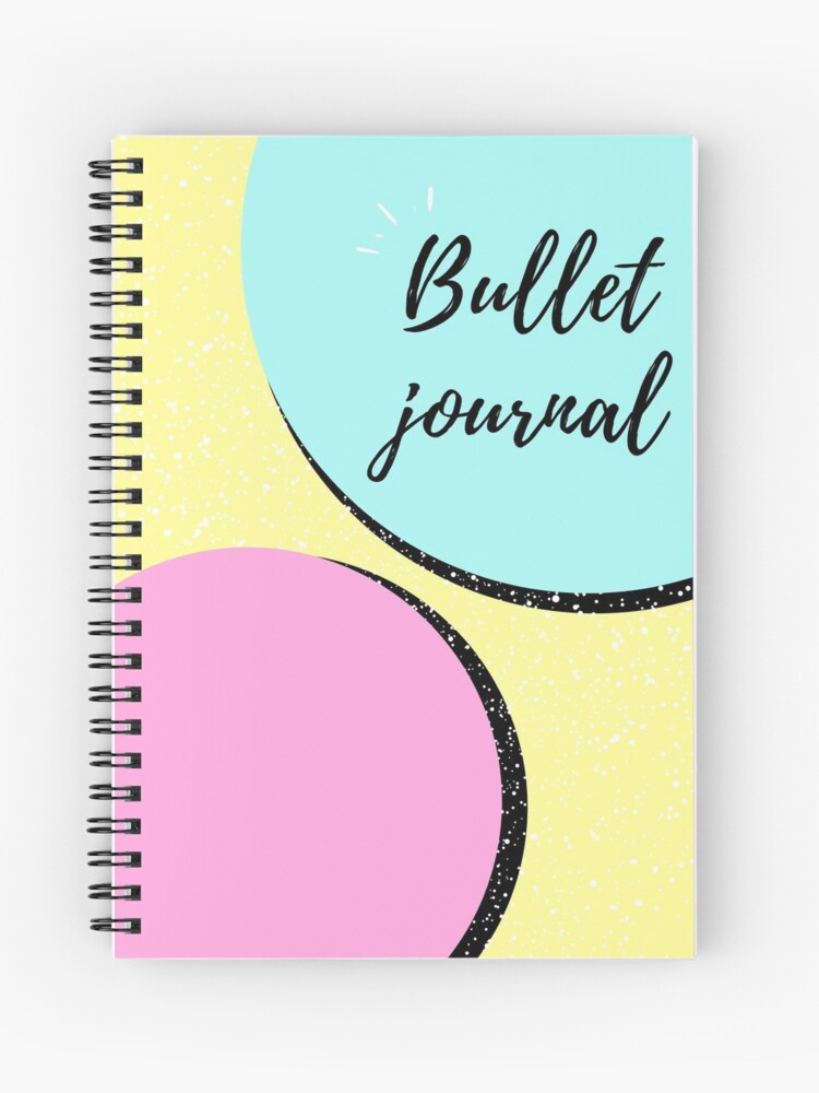 deelnemen emmer Bevestiging Notebook, Bujo, Bullet journal" Spiral Notebook for Sale by Lapetiteredac |  Redbubble